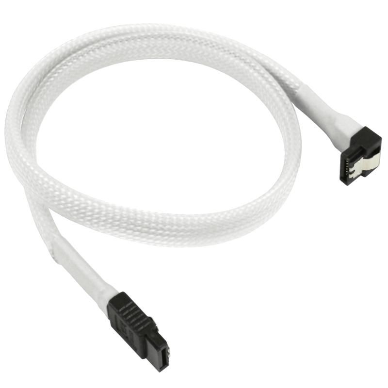 Nanoxia NXS6G4W W128559311 Sata Cable 0.45 M White 