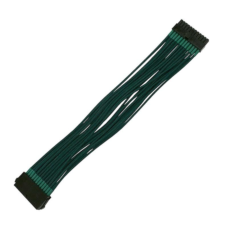 NANOXIA Kabel Nanoxia ATX-Verlängerung, 30 cm, Single, grün