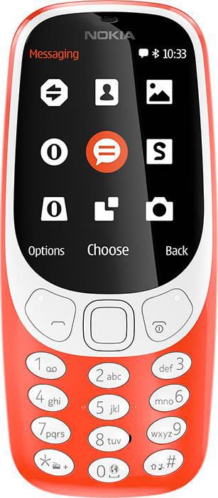 Nokia A00028254 W128559760 3310 6.1 Cm 2.4 Red 