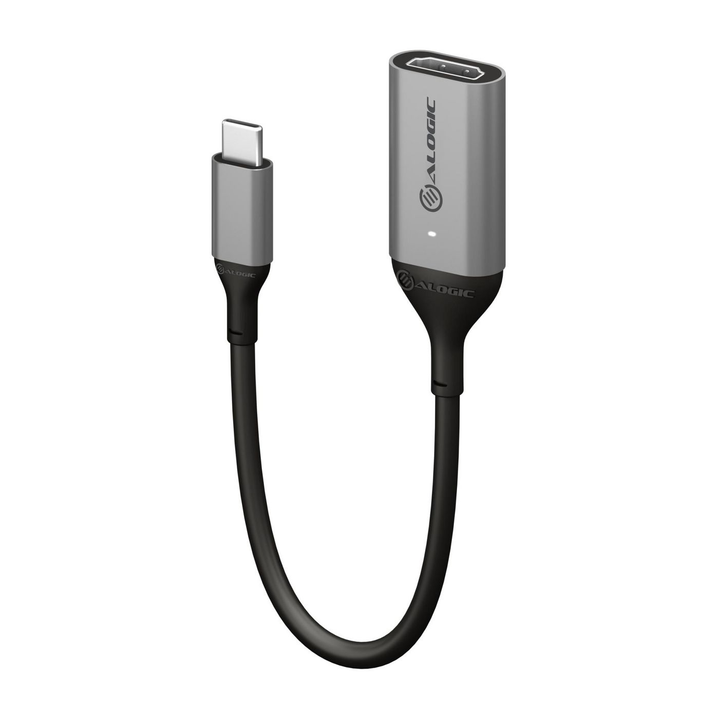 ALOGIC USB Adapter USB-C St. -> HDMI Bu. 15cm, 4K