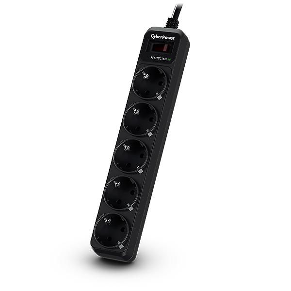 CyberPower B0520SC0-DE W128559912 Surge Protector Black 5 Ac 