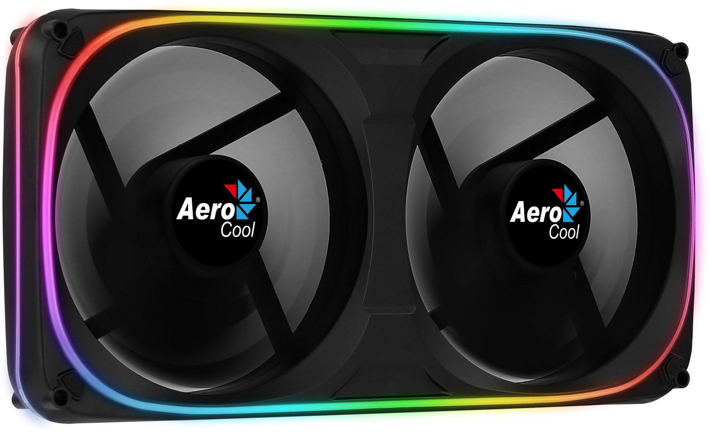 AeroCool ACF3-AT10217.71 W128560174 Astro24 Dual Fan Pc 12Cm Argb 