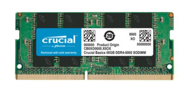 Crucial CB4GS2666 W128560187 Memory Module 4 Gb 1 X 4 Gb 