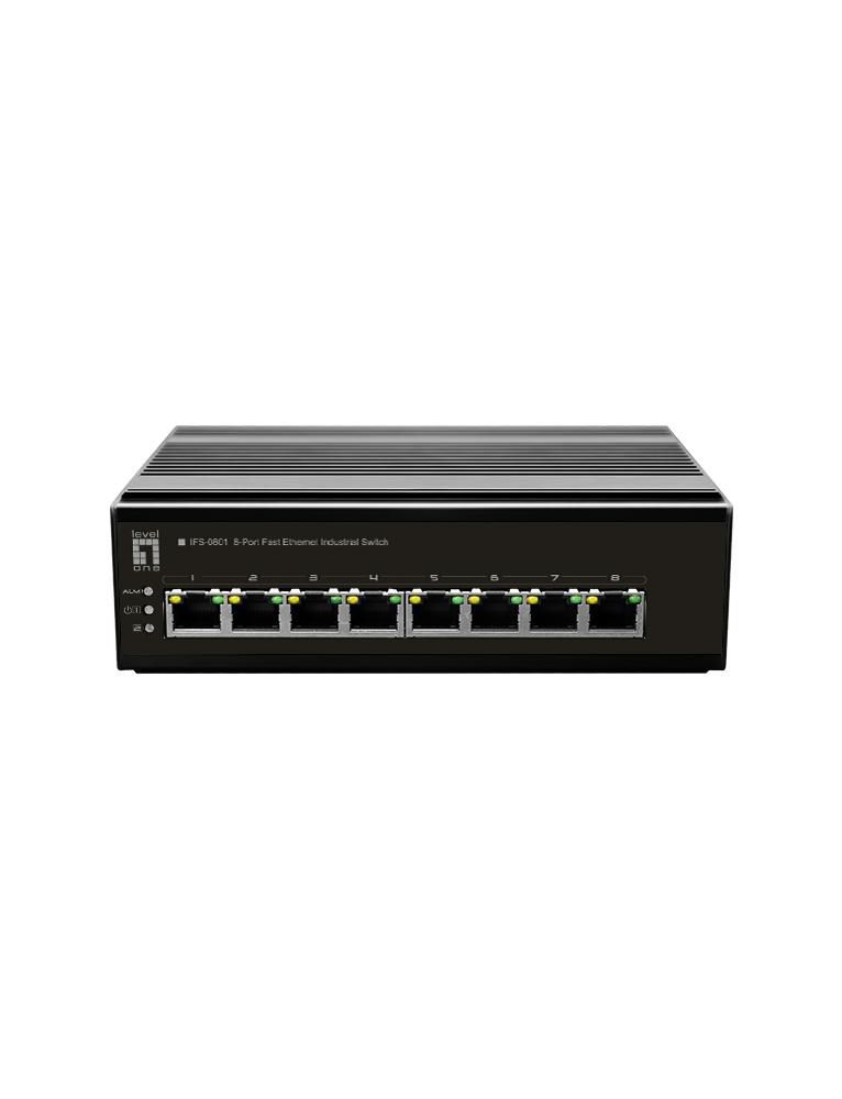 LevelOne IFS-0801 W128560602 8-Port Fast Ethernet 