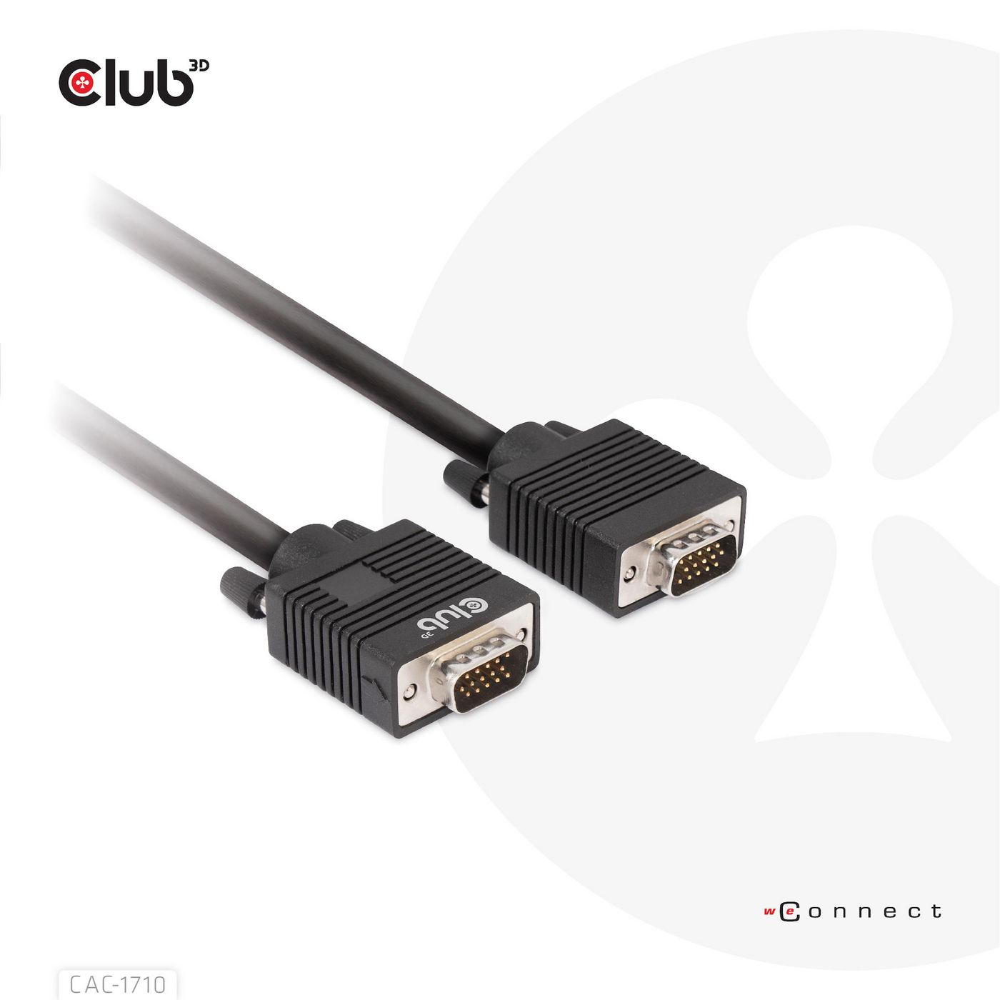 Club3D CAC-1710 W128561039 Vga Cable Bidirectional MM 