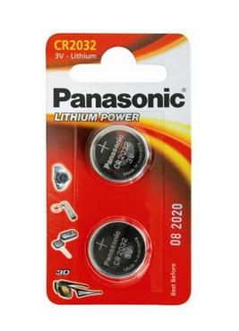 Panasonic CR-2032EL2B W128561046 Cr2032 Single-Use Battery 