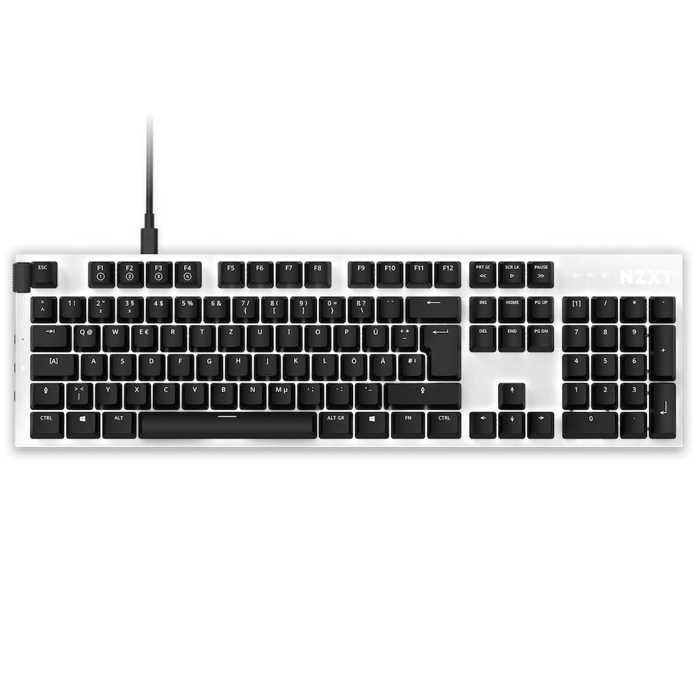 NZXT KB-1FSDE-WR W128561314 Function Keyboard Usb Qwertz 