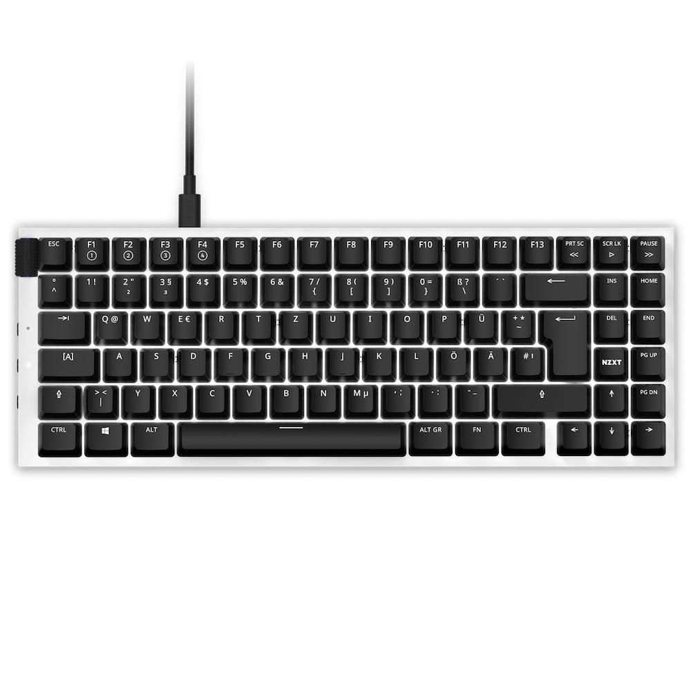 NZXT KB-175DE-WR W128561381 Function Minitkl Keyboard Usb 