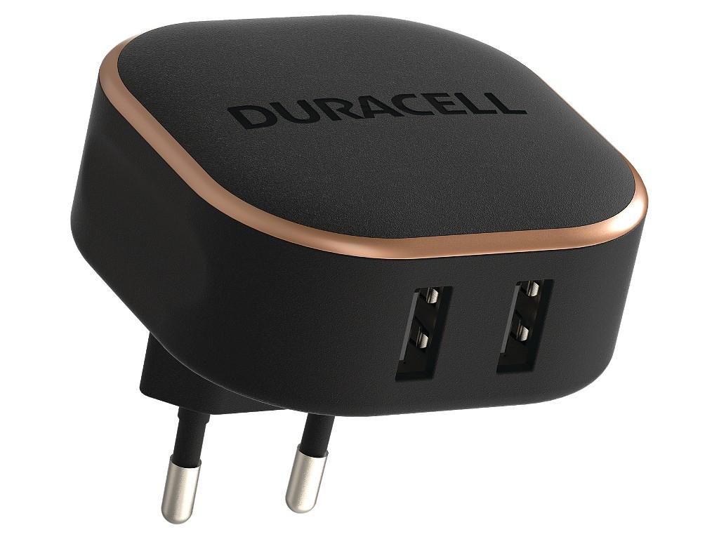 Duracell DRACUSB16-EU W128562666 Mobile Device Charger Black 