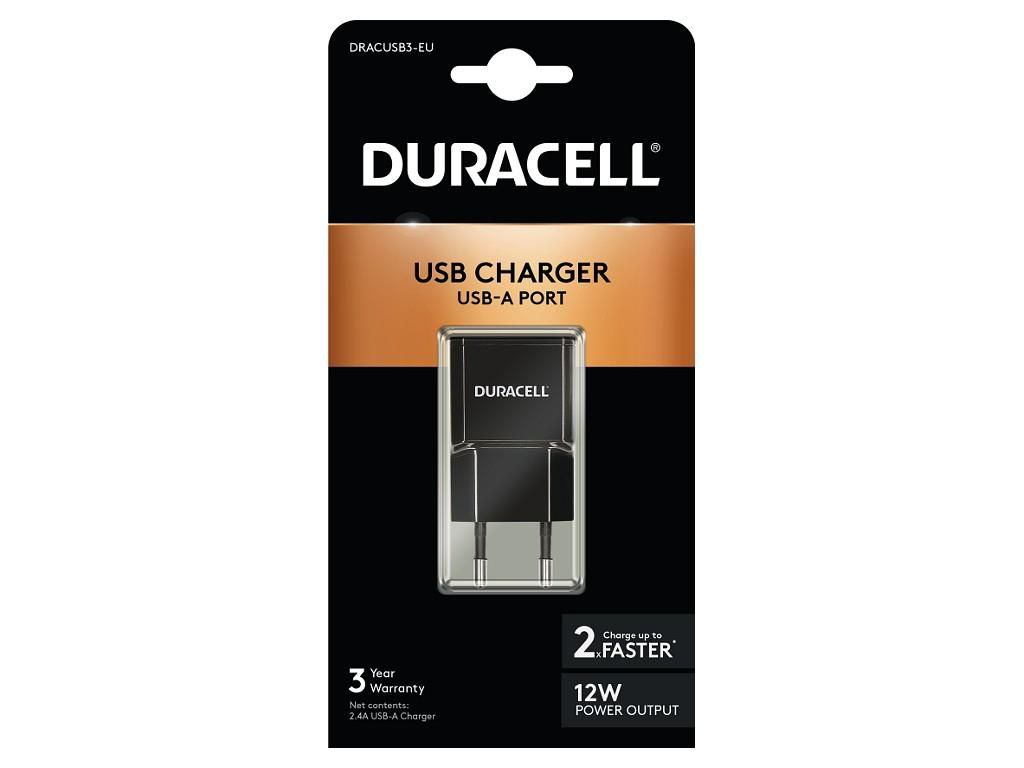 Duracell DRACUSB3-EU W128562668 2.1A Usb PhoneTablet Charger 