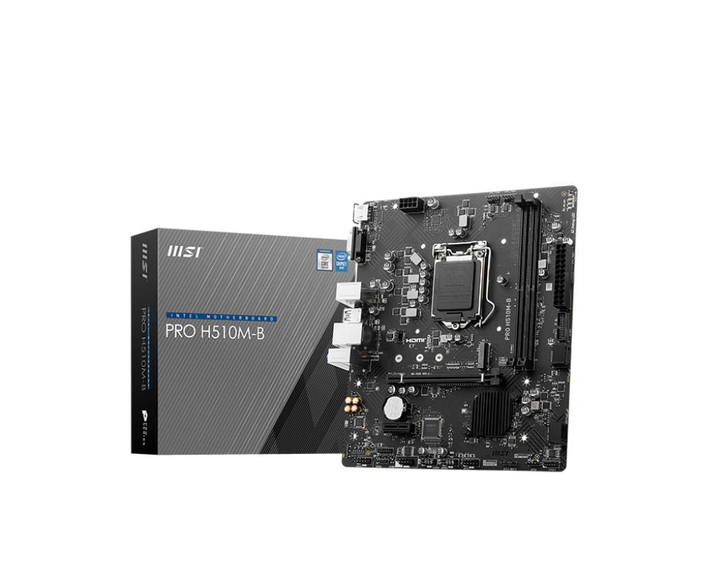 MSI PRO H510M-B W128563118 Motherboard Intel H470 Lga 
