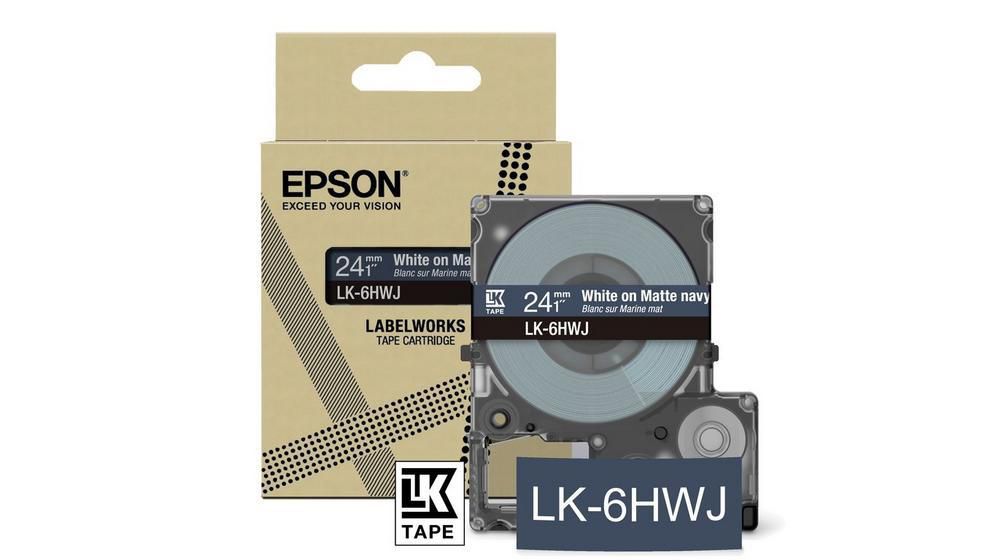 Epson C53S672086 W128563231 Lk-6Hwj Navy, White 
