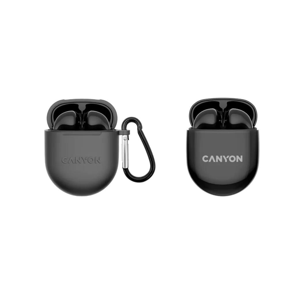 CANYON Bluetooth Headset TWS-6   Gaming Mode/BT 5.3    black retail