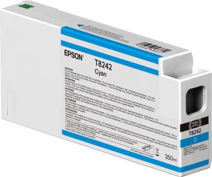 EPSON Tintenpatrone UltraChrome HDX/HD cyan 350 ml        T 54X2