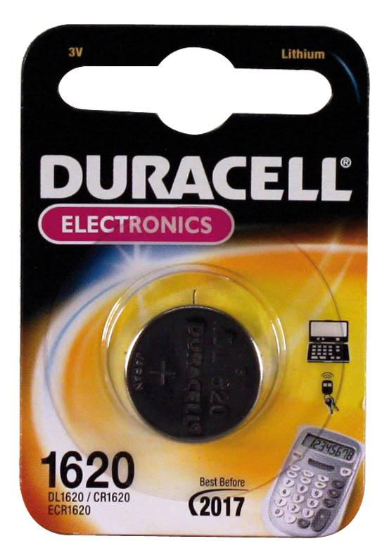 Duracell DL1620 W128564114 Cr1620 3V Single-Use Battery 