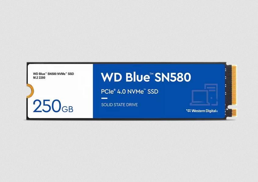 Western-Digital WDS250G3B0E W128564150 Blue Sn580 M.2 250 Gb Pci 