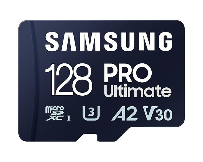 SAMSUNG PRO Ultimate 128 GB microSD-Speicherkarte mit USB-Kartenleser