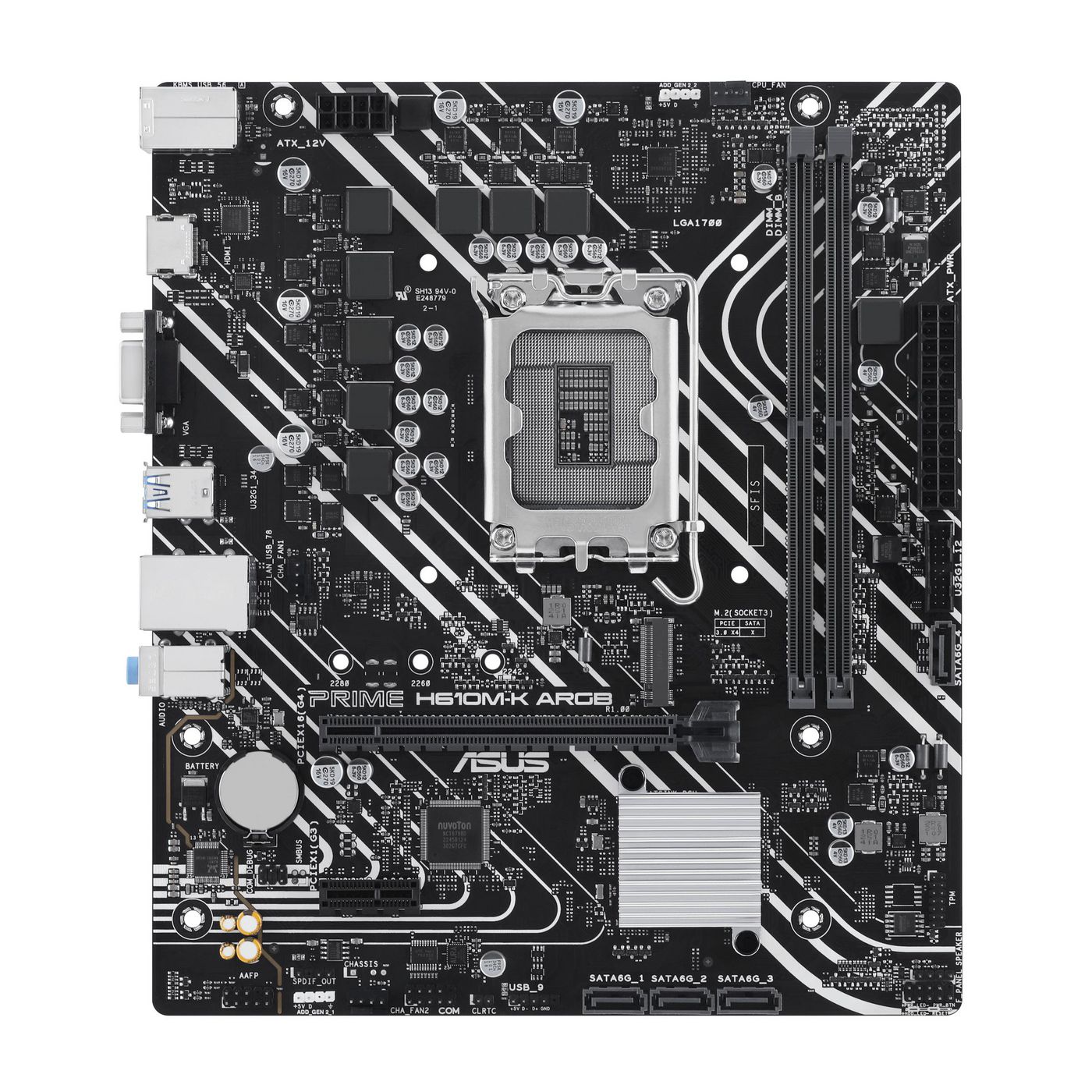 Asus 90MB1G90-M0EAY0 W128564812 Prime H610M-K Argb Intel H610 