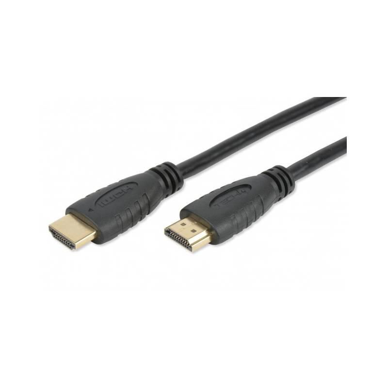 TECHLY HDMI Kabel 2.0 High Speed with Ethernet schwarz 0,5m