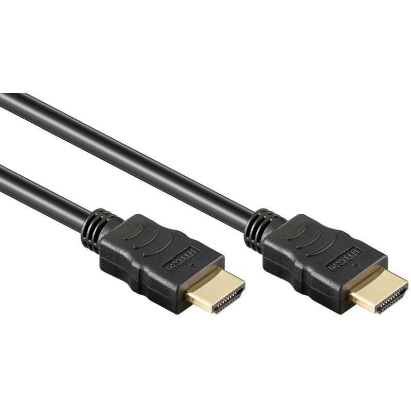 TECHLY HDMI High Speed Kabel, aktiv, M/M, 25 Meter, schwarz