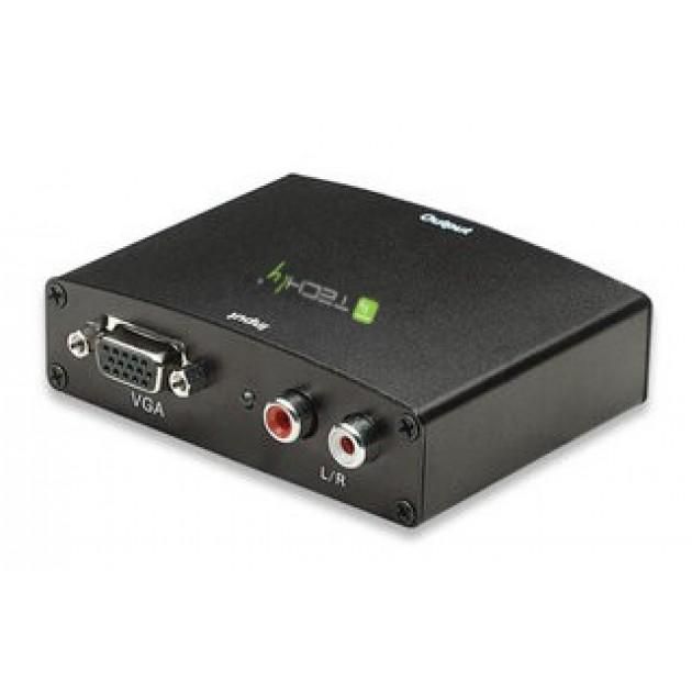 TECHLY VGA/Audio zu HDMI Konverter