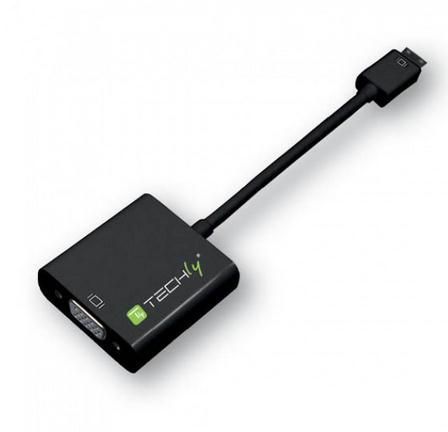 TECHLY Mini HDMI (TypC) zu VGA Konverter