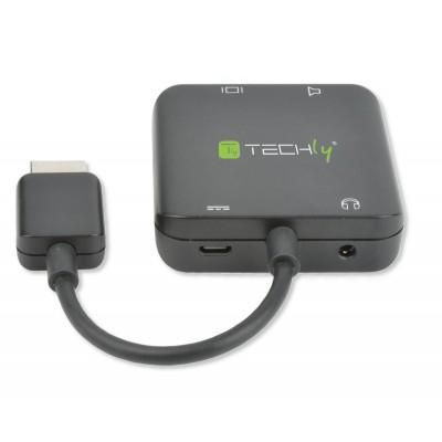 TECHLY Audio-Extractor HDMI Stereo/Audio 5.1, 4K, 3D