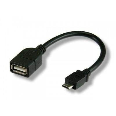 TECHLY USB2.0 OTG Kabel A Buchse - Micro-B, 0.2m