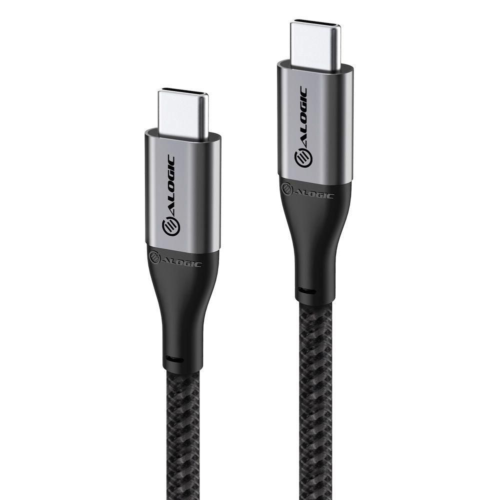 ALOGIC USB Kabel USB-C to USB-C 5A/480Mbps 1.5m grau