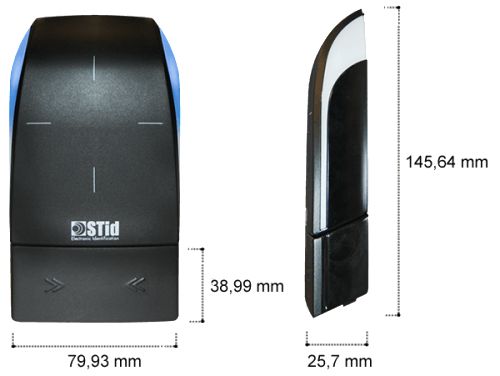Architect Blue Hybrid Reader