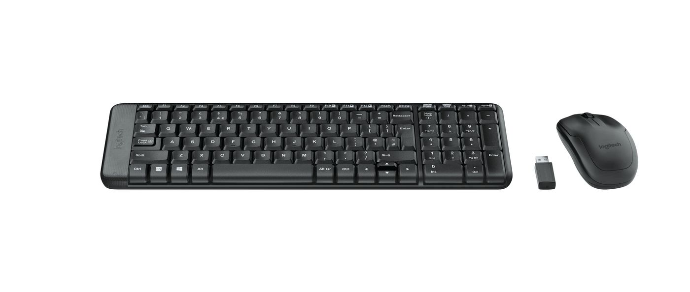 LOGITECH Wireless Combo MK220 Tastatur GR-Layout inkl. Maus