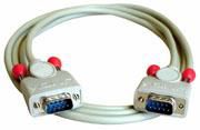 Lindy 31526 W128566397 RS232 Cable 9P-SubD MM 10m 