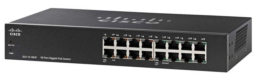 Cisco-SB SG110-16HP-EU SG110-16HP 16-Port PoE Gigabit 
