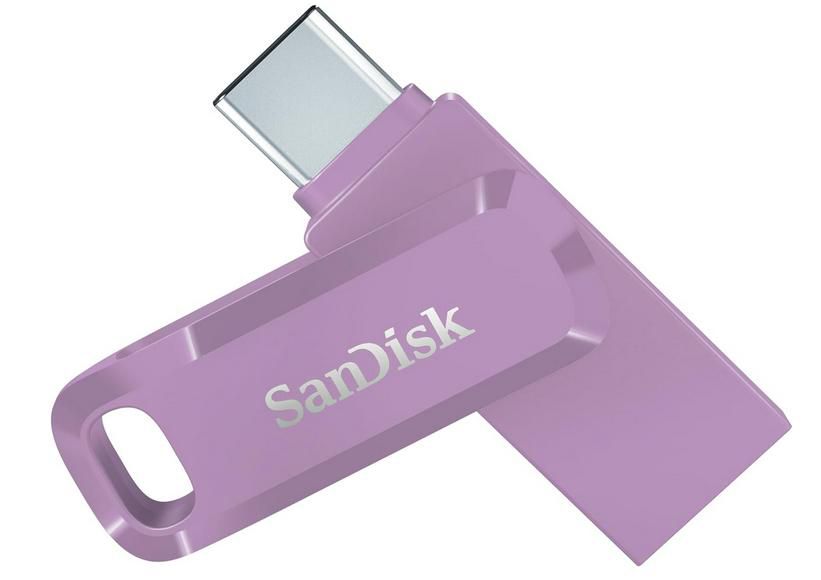 SANDISK Ultra Dual Drive Go USB-C Lavender 128GB