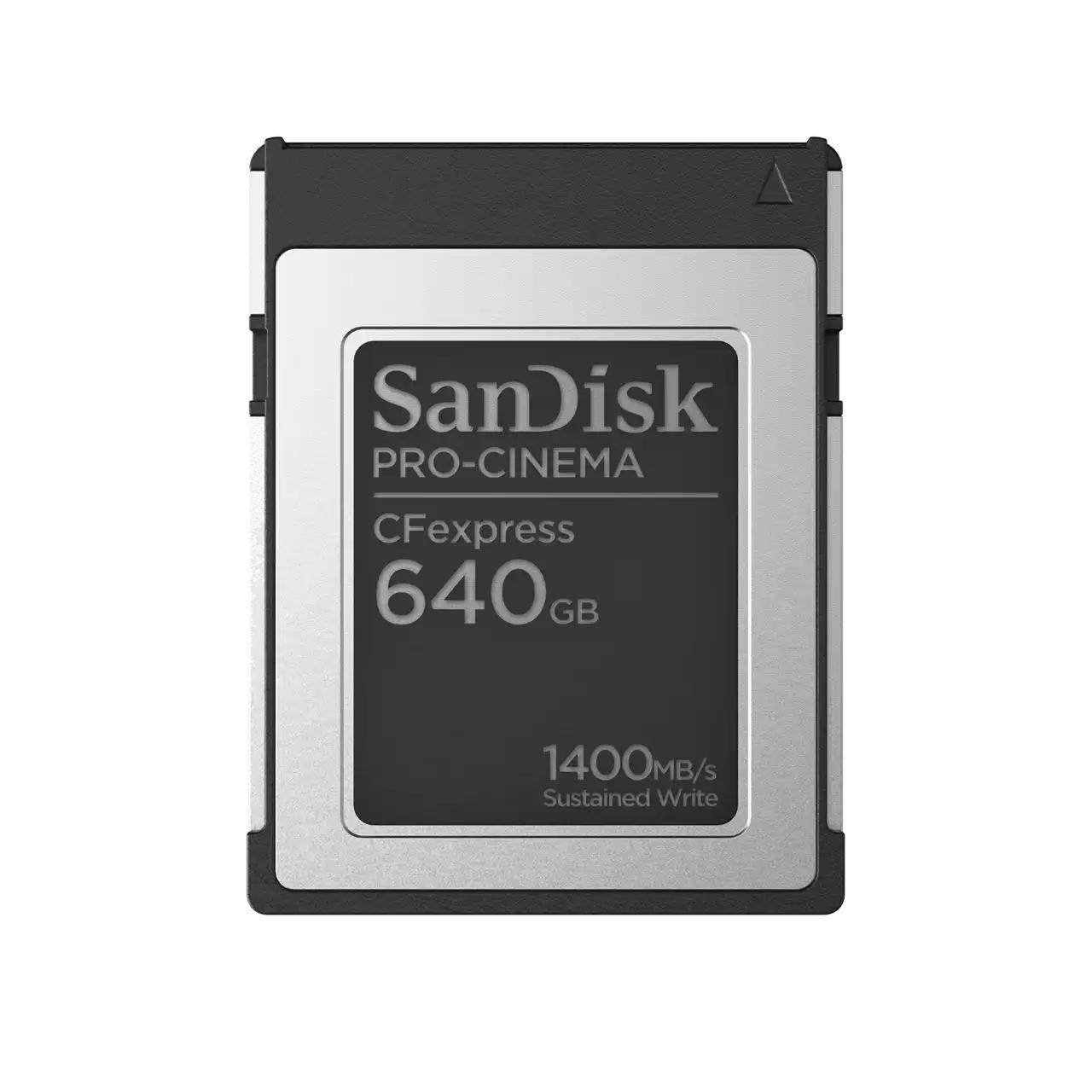 Sandisk SDCFEC-640G-GN4NN W128596880 PRO-CINEMA CFEXPRESS TYPEB 