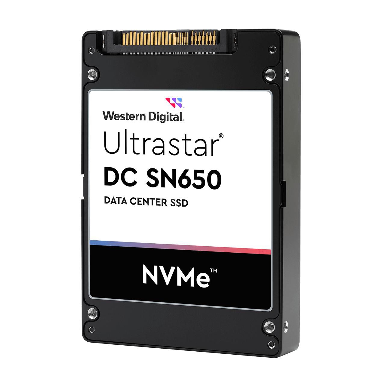 WESTERN DIGITAL SSD 7680GB WDC 2,5\" Ultrastar SN650 U.3 15MM PCIe BICS5 SE intern