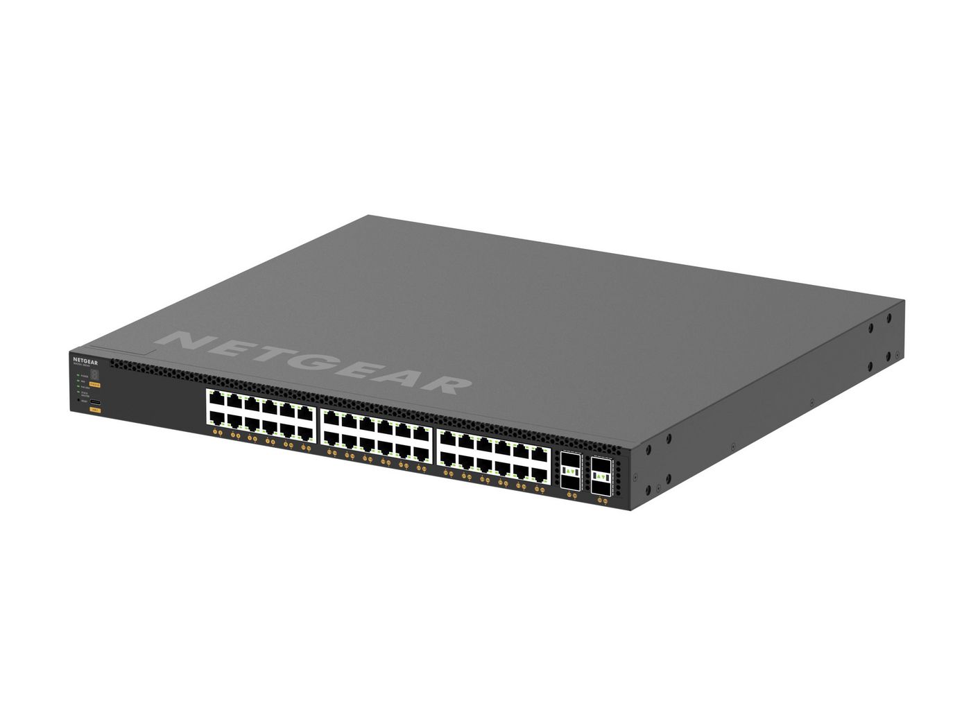 NETGEAR M4350-36X4V (XSM4340CV)-36x10G/Multi-Gig PoE++ (280W base, up to 1,760W) and 4xSFP28 25G Man