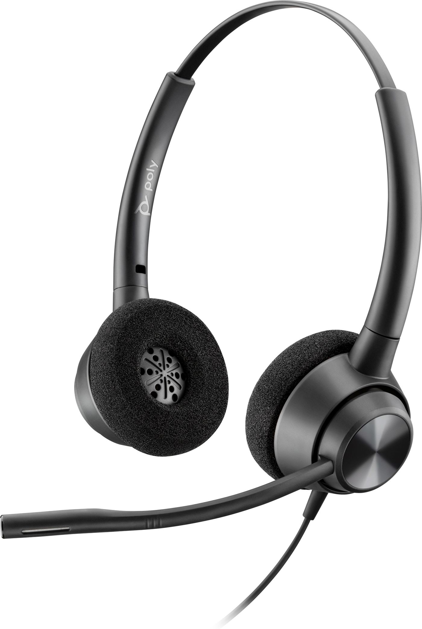 HP Poly EncorePro 320 with Quick Disconnect Binaural Headset TAA