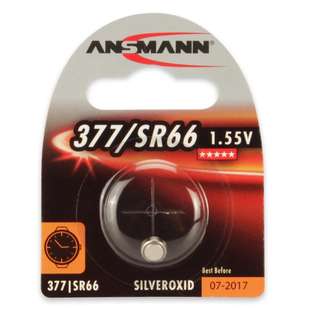 ANSMANN 1516-0019 377 Silveroxid SR66 