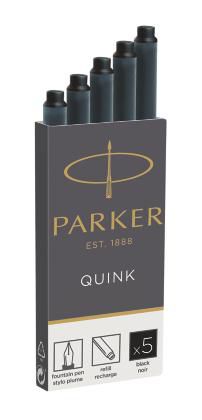 Parker 1950382 1x5 ink cartridge Quink black 