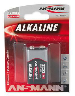 ANSMANN 1515-0000 1 Alkaline 9V block red-line 