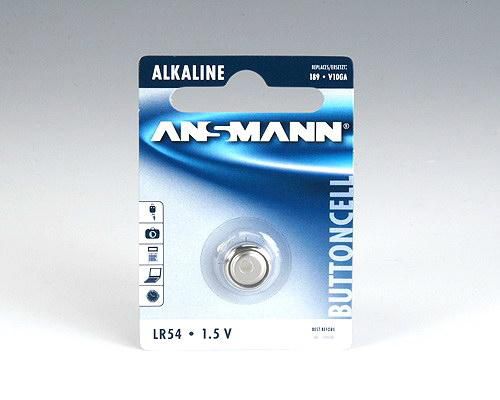 ANSMANN 5015313 Battery LR54, 1.5V, 50mAh 