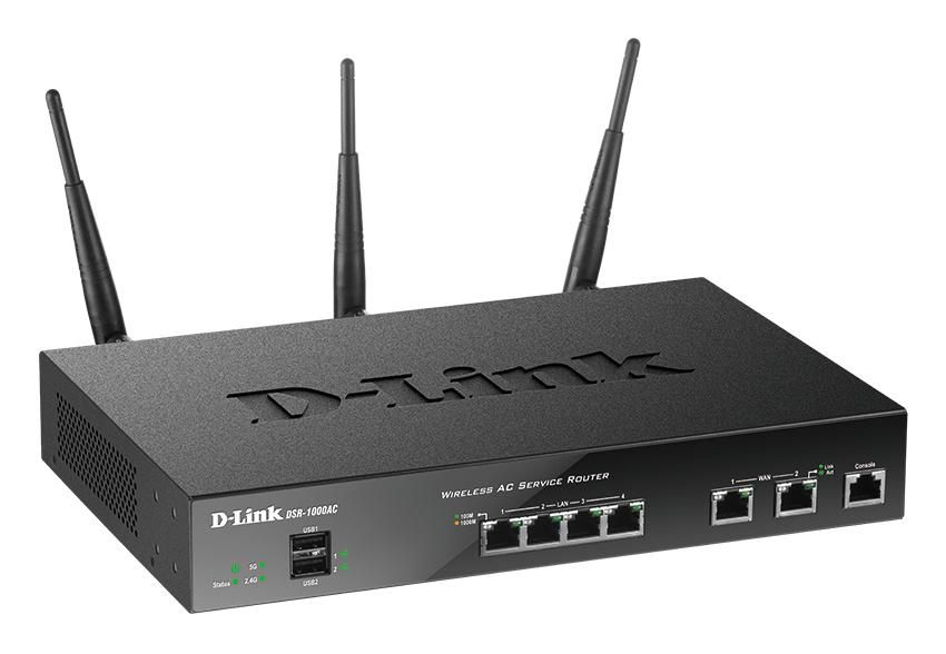 D-Link DSR-1000AC Wireless AC Dual Band Unified 