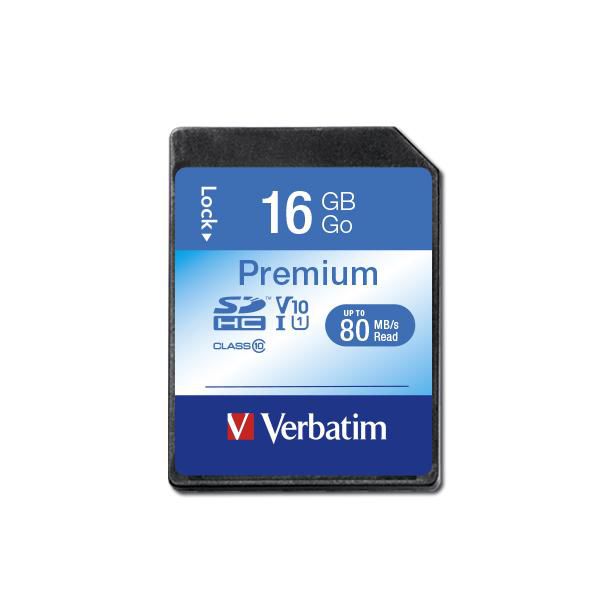 Verbatim 43962 16 GB Secure Digital  Card 