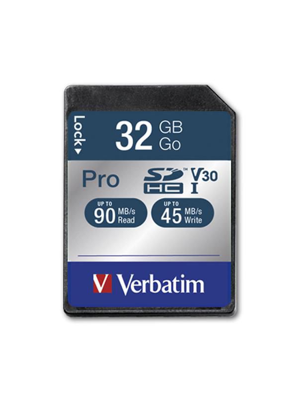 Verbatim 47021 W125746959 Pro memory card 32 GB SDHC 