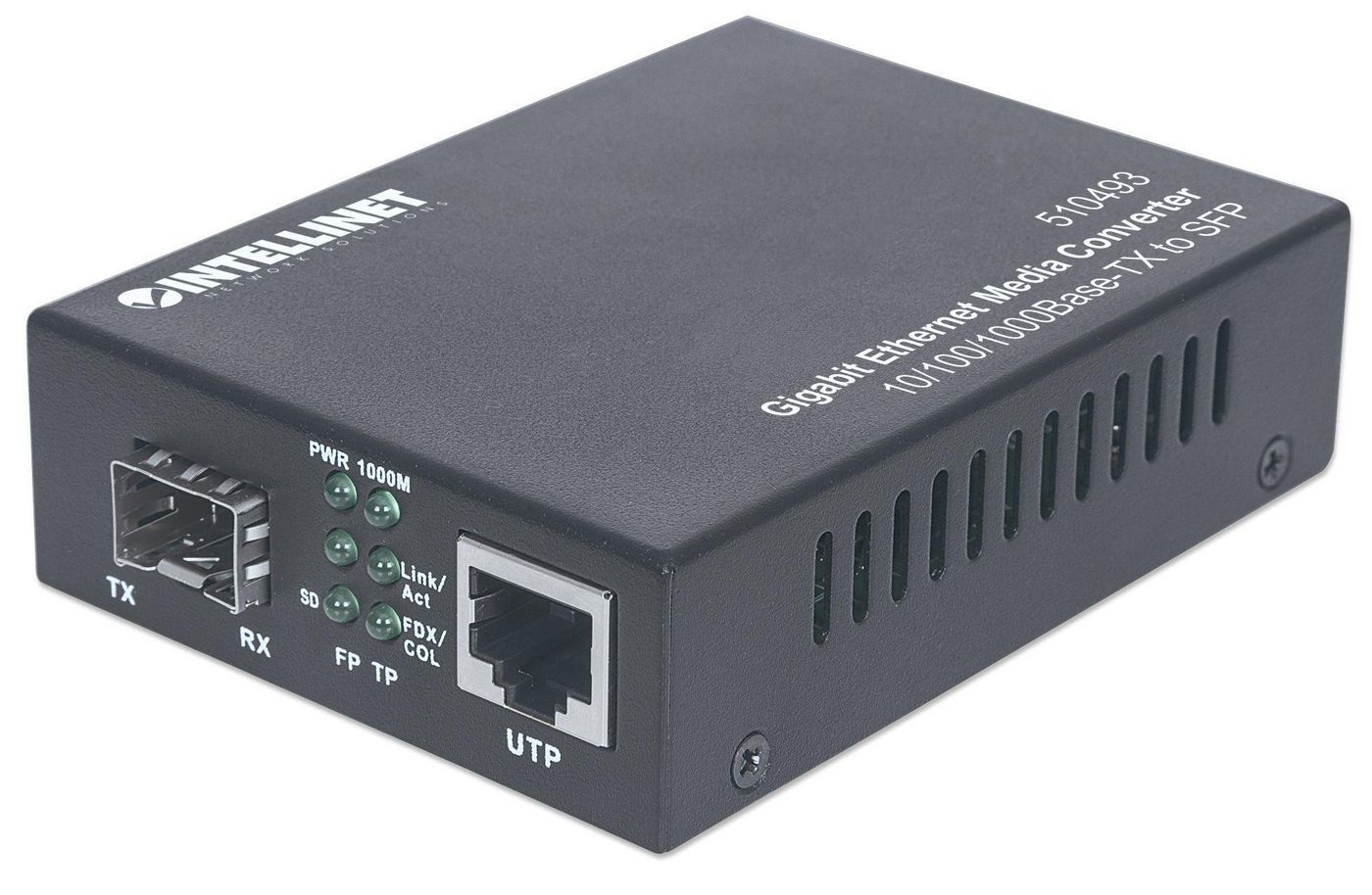Intellinet 510493 Gigabit Ethernet to SFP Media 