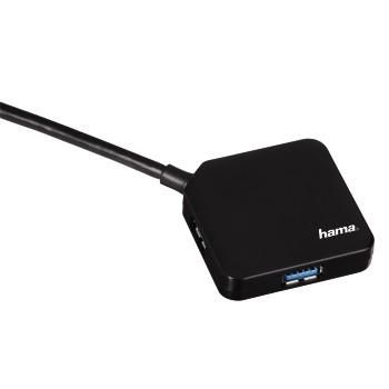 Hama 12190 W128780143 90 Interface Hub 5000 MbitS 