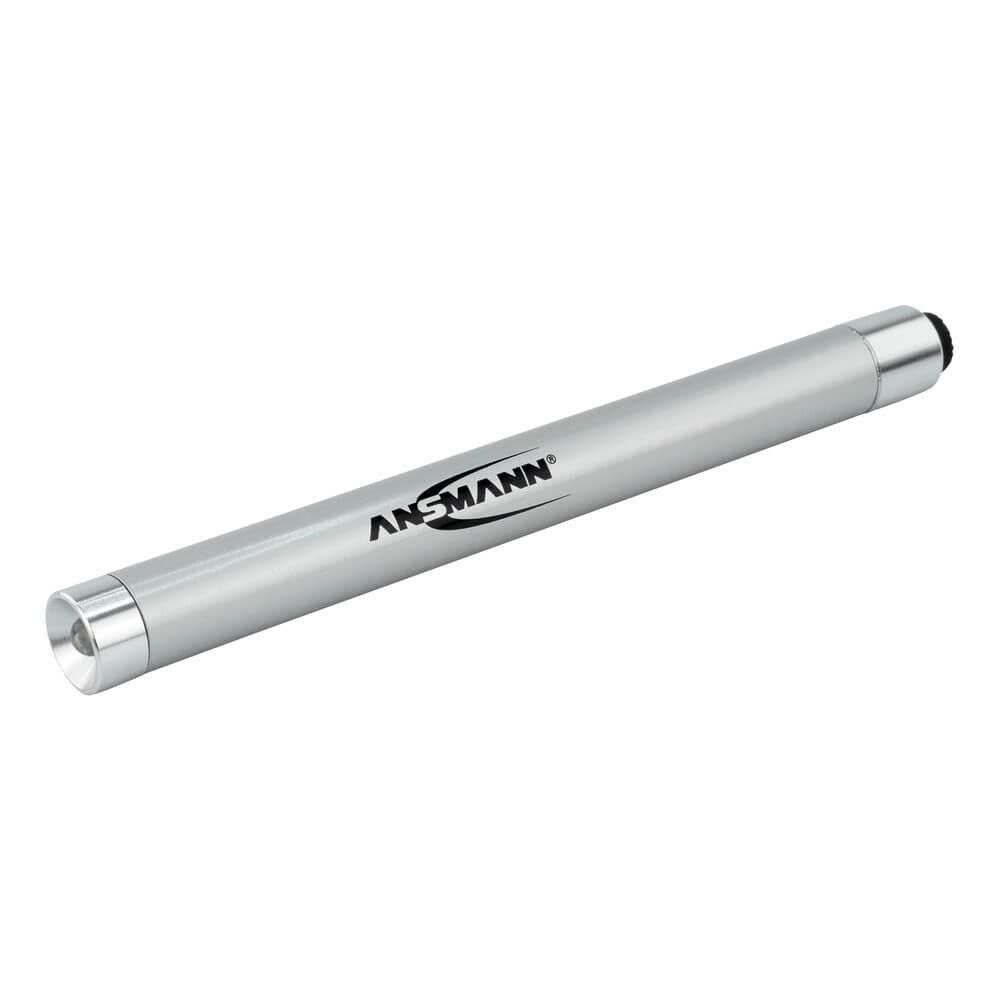 ANSMANN 1600-0169 W128780217 X15 Led Silver Pen Flashlight 