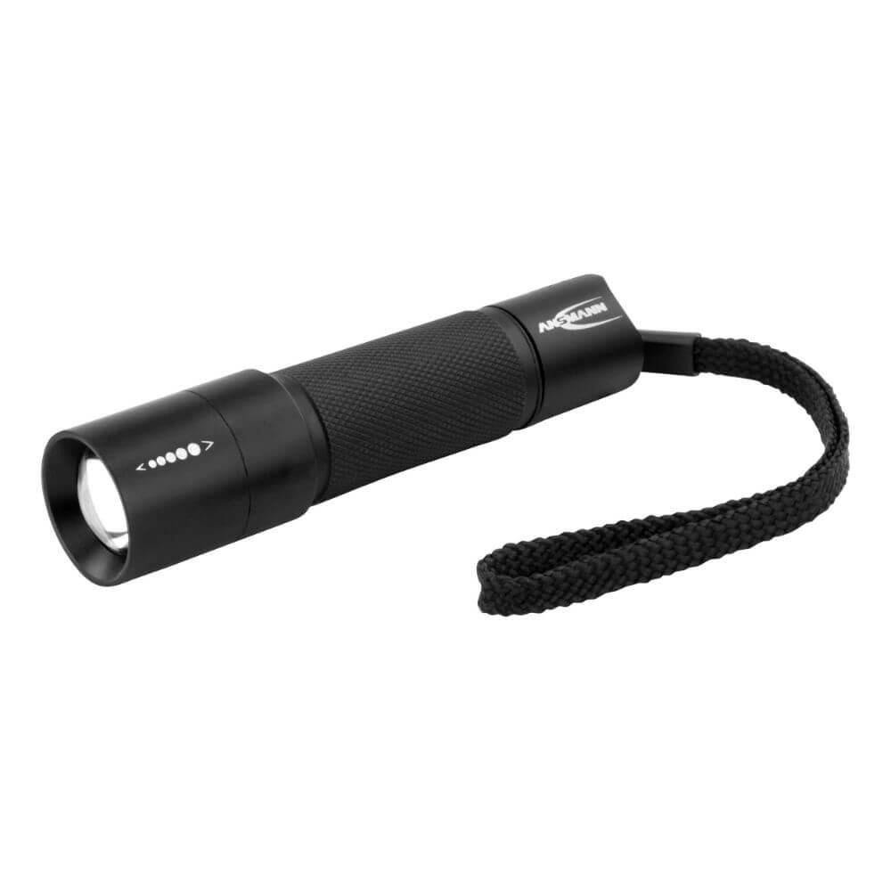 ANSMANN 1600-0170 W128780218 M100F Black Hand Flashlight 