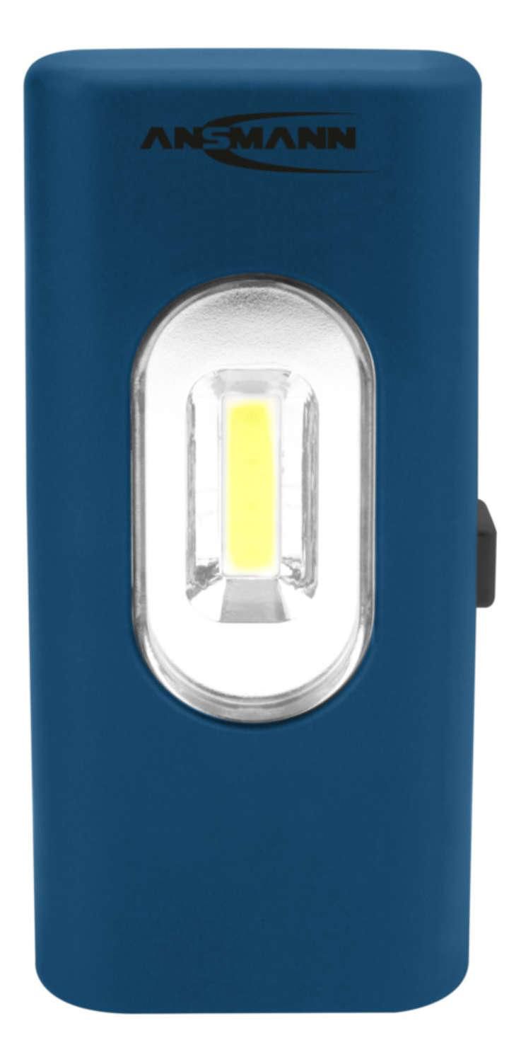 ANSMANN 1600-0302 W128780228 Wl30B Blue Clip Flashlight 